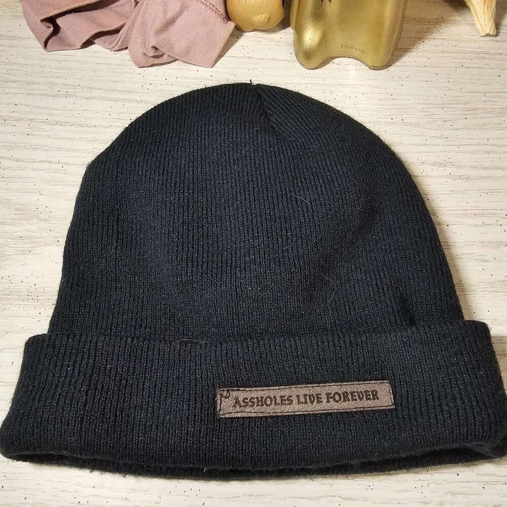 Assholes Love Forever Fitted Beanie